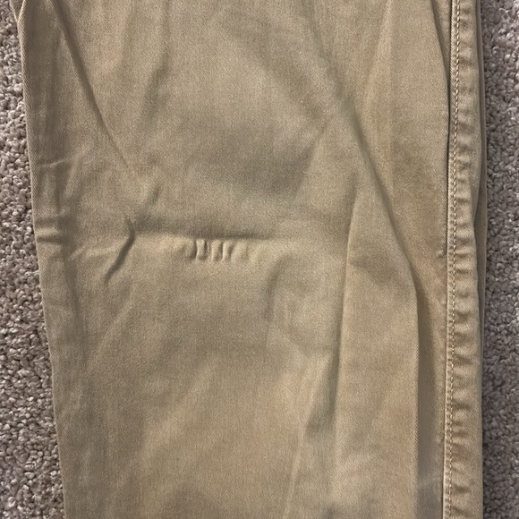 American Eagle Mens 31Wx32L Slim Straight Tan Khaki Pants - Picture 8 of 9